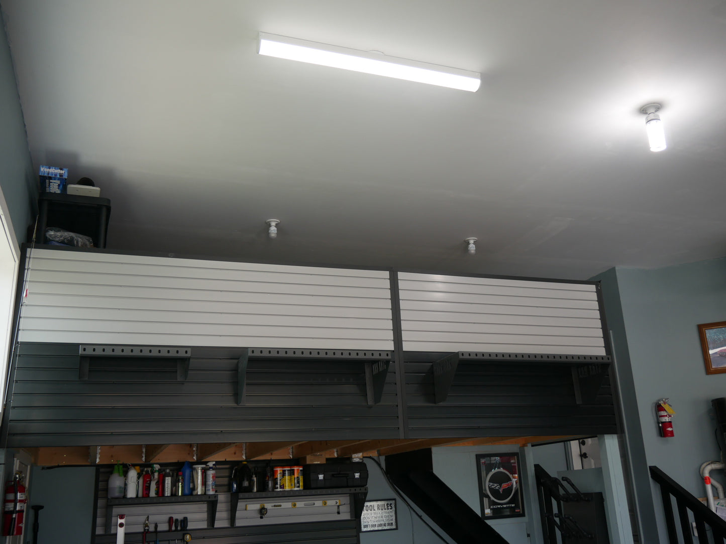 36 /48 inch Slot Wall Shelving Rax